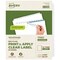 Avery EcoFriendly Recycled Dividers for 3 Ring Binders, 12-Tab, White Tabs, Index Maker Print and Apply Clear Label Strip, 5 Sets for 60 Binder Dividers Total (11582)